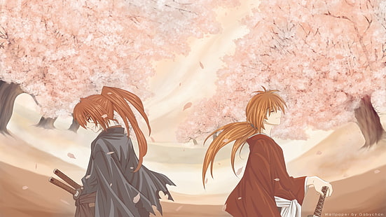 anime, Rurouni Kenshin, animeflickor, HD tapet HD wallpaper