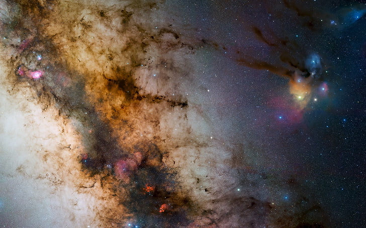 galaxy illustration, weltraum, weltraumkunst, universum, milchstraße, galaxy, HD-Hintergrundbild
