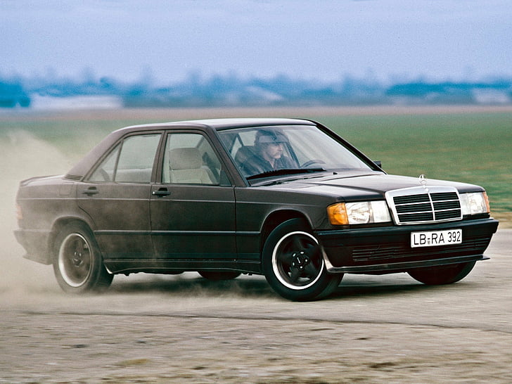 190, 1988, amg, benz, e23, meredes, w201, HD tapet