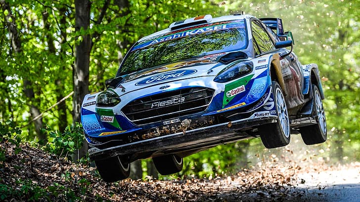 wrc, Rally, Croácia, Ford Fiesta RS WRC, Adrien Fourmaux, 2021 (ano), HD papel de parede