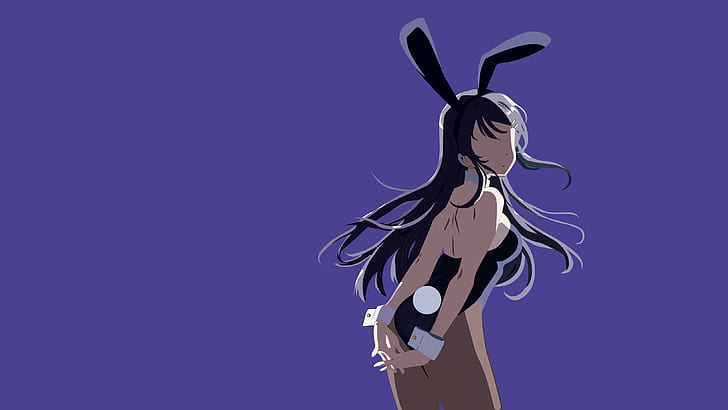 Anime, Rascal Tavşan Kız Senpai Rüya Değil, HD masaüstü duvar kağıdı