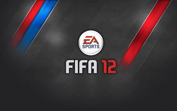 Spelet, Strip, Fotboll, Logo, Game, FIFA 12, EA Sports, HD tapet
