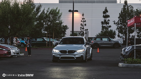 Carninja, mobil, BMW M4 Coupe, jalanan, rendah, Wallpaper HD HD wallpaper