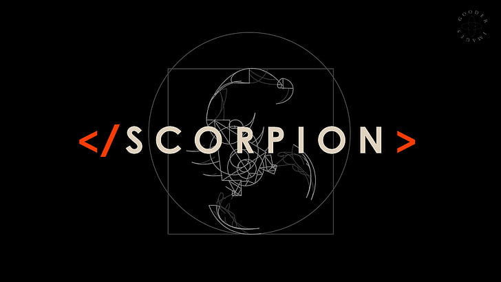 code, émissions de télévision stupides, Scorpion (émission de télévision), Fond d'écran HD
