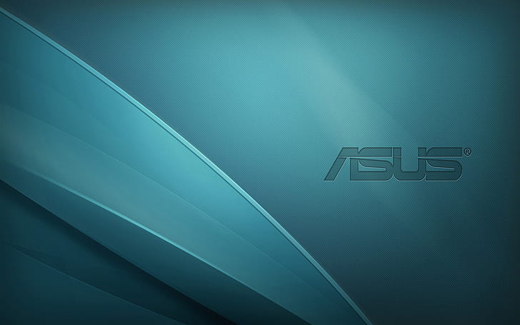 ASUS, logo, digital art, simple background, typography, minimalism, abstract, HD wallpaper