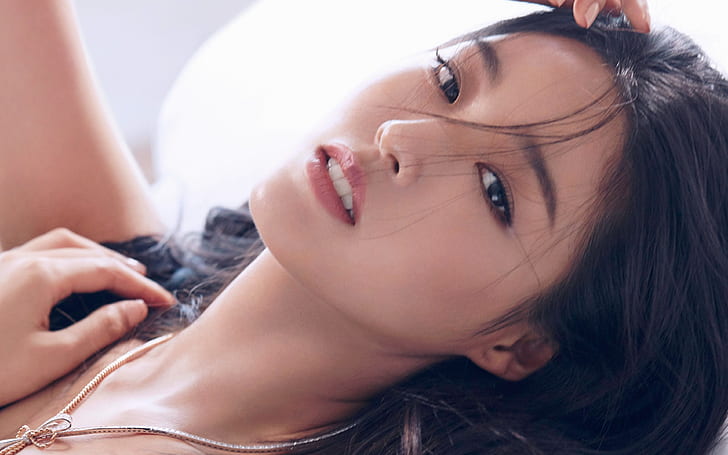 seolhyun, kpop, girl, eye, HD wallpaper