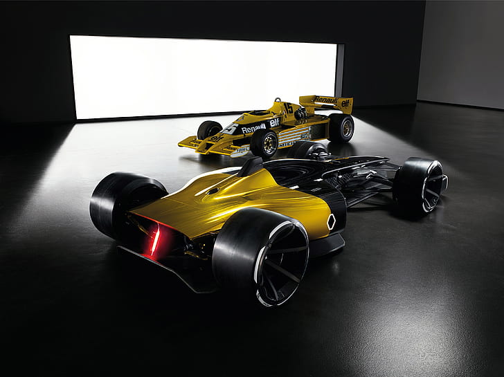 Renault R.S. 2027 Vision, Shanghai Auto Show, Formula One, 2017, Renault Sport Racing, 4K, Concept cars, HD wallpaper