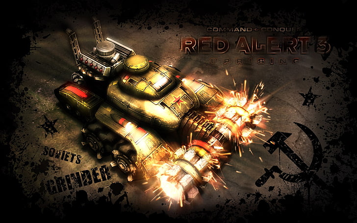 Command and Conquer: Red Alert 3 - въстание, HD тапет