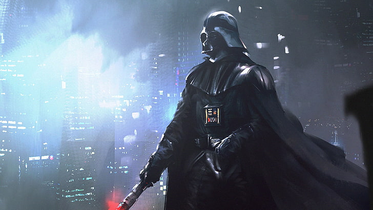 Yıldız Savaşları Darth Vader vektör, Yıldız Savaşları, Darth Vader, HD masaüstü duvar kağıdı