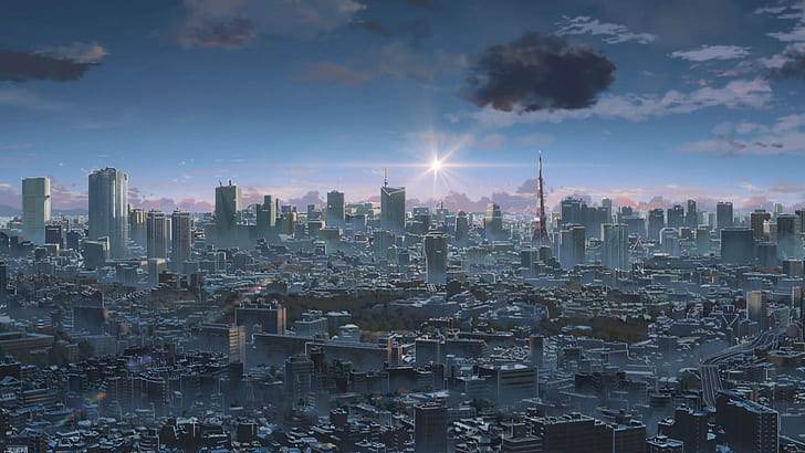 Kimi no Na Wa, Makoto Shinkai, Fond d'écran HD