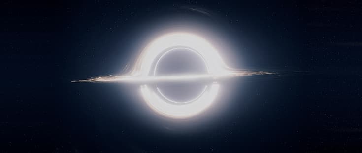 Weltraum, Sterne, Universum, Schwarzes Loch, Interstellar, Gargantua, HD-Hintergrundbild HD wallpaper