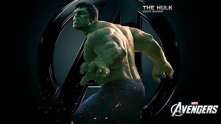 The Hulk Bruce Banner, Hulk, Bruce, Banner, i Vendicatori, Sfondo HD