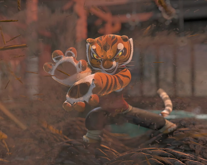 Kung Fu Panda, Tigerin (Kung Fu Panda), HD-Hintergrundbild