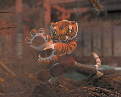 Kung Fu Panda, Tigresa (Kung Fu Panda), Fondo de pantalla HD HD wallpaper