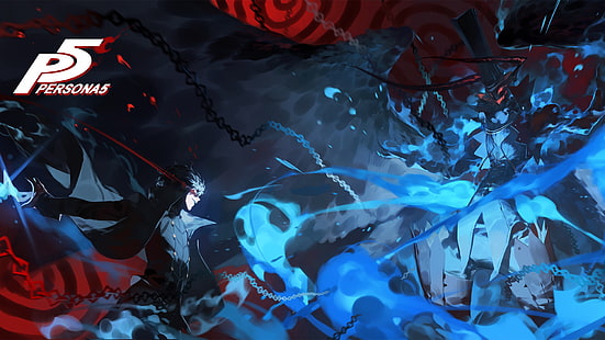 Persona, Persona 5, Anime, Joker (Persona), Videospiel, HD-Hintergrundbild HD wallpaper