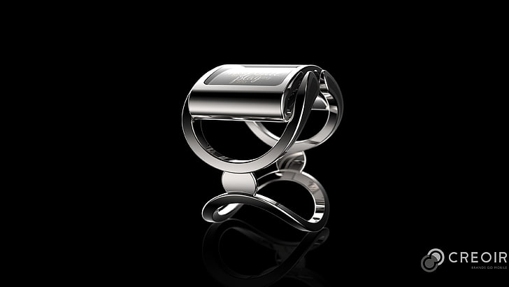 silver ring, Creoir Ibis Smartwatch, women, review, watch, smart, women, luxury, Creoir, HD Wallpaper