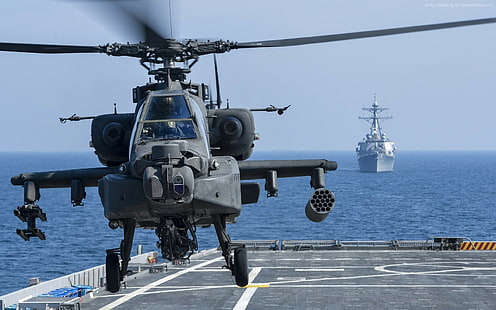 Fuerza Aérea de EE. UU., Helicóptero de ataque, Apache AH-64, Ejército de EE. UU., Fondo de pantalla HD HD wallpaper