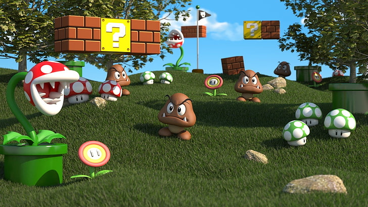 Mario, Super Mario 3D Land, HD-Hintergrundbild