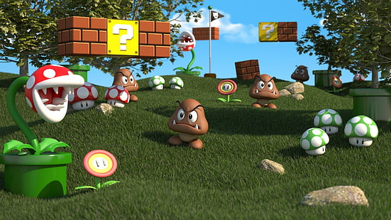 Mario, Super Mario 3D Land, HD-Hintergrundbild HD wallpaper