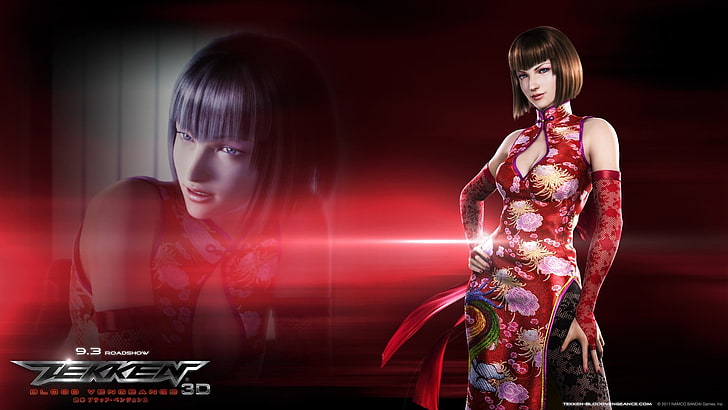 Poster permainan Tekken, Tekken: Blood Vengeance, film, Anna Williams, Wallpaper HD