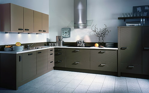 التصميمات الداخلية والمطبخ، خلفية HD HD wallpaper