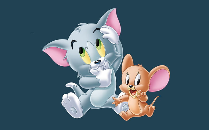 Tom And Jerry As Small Babies Desktop Hd Wallpaper For Mobile Phones Tablet And Pc 2560×1600, HD wallpaper