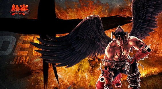 Tekken 6 Jin, Devil Jin wallpaper, Jogos, Outros jogos, rock, HD papel de parede HD wallpaper
