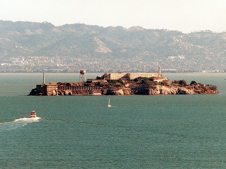 Bay Gaol Alcatraz Island Architecture Other HD Art , Bay, rock, Gaol, Jail, Prison, San Francisco, HD wallpaper
