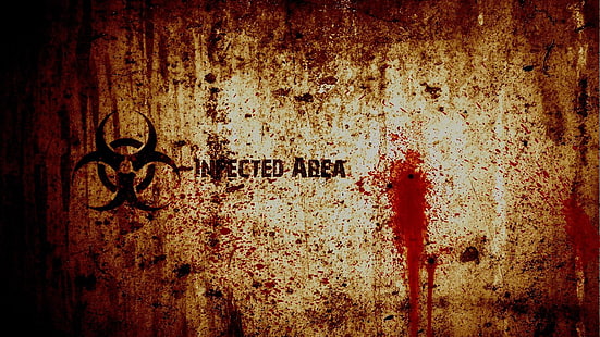 infection, blood, biohazard, HD wallpaper HD wallpaper