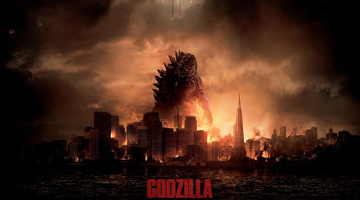 Godzilla, Godzilla wallpaper papel de parede, Filmes, Outros filmes, Godzilla, 2014, HD papel de parede