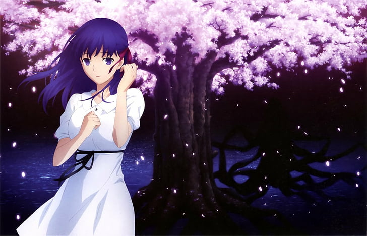 سلسلة القدر ، فيلم Fate / stay Night: Heaven's Feel ، ساكورا ماتو، خلفية HD