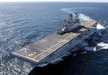 angkatan laut, kapal induk, militer, kapal perang, kendaraan, kapal, Wallpaper HD HD wallpaper