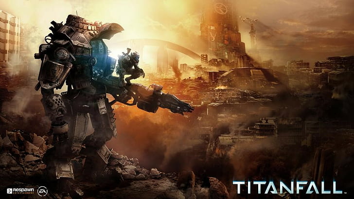 Titanfall, gra, rozrywka odradzająca się, akcja, Tapety HD