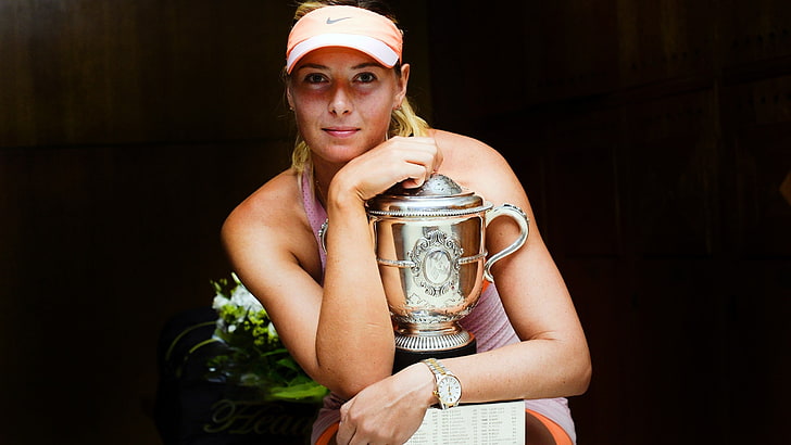 Maria Sharapova, Roland Garros, HD wallpaper