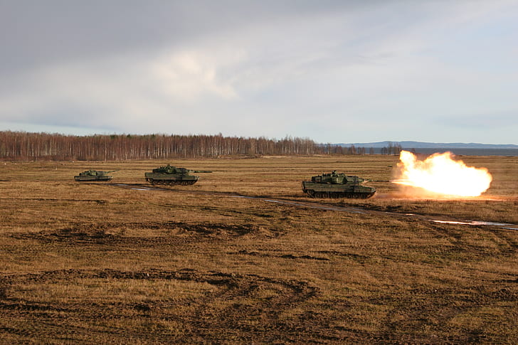 Tankar, Leopard 2, tyska, tank, HD tapet