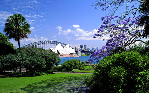 Сиднейский оперный театр, Австралия, Австралия, Сидней, Сиднейский оперный театр, HD обои HD wallpaper