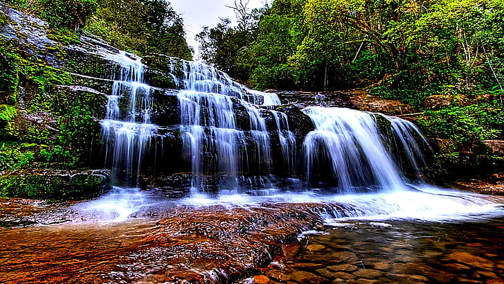 waterfall screensavers and backgrounds, HD wallpaper