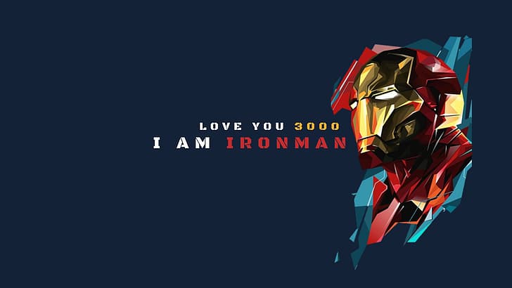 ti amo 3000, Tony Stark, Iron Man, Marvel Cinematic Universe, Marvel Comics, Avengers Infinity War, Avengers Endgame, Robert Downey Jr., Sfondo HD