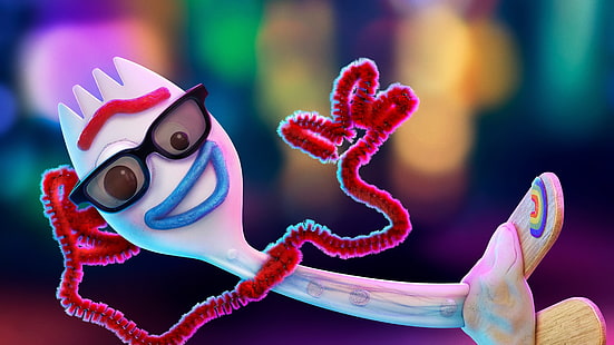  Movie, Toy Story 4, Forky (Toy Story), HD wallpaper HD wallpaper