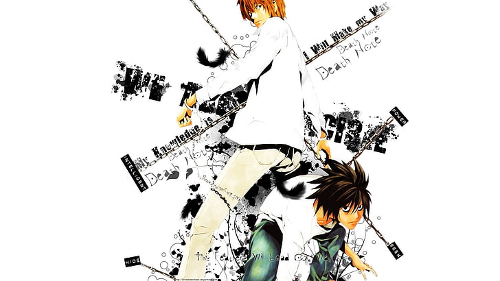 dödsnot 2000x1125 Anime Death Note HD Art, dödsnot, HD tapet