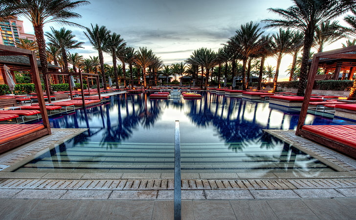 Atlantis Paradise Island Swimming Pool VIP, Travel, Islands, Resort, Pool, Relax, Holiday, Luxury, Vacation, Bahamas, Atlantis, Tour, Nassau, visit, touristattraction, tourism, traveltheworld, วอลล์เปเปอร์ HD