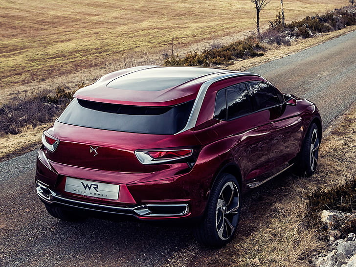 Citroen, DS, Wild Rubis, Concept, maroon suv, Cars s HD, s, hd backgrounds, cars, HD wallpaper