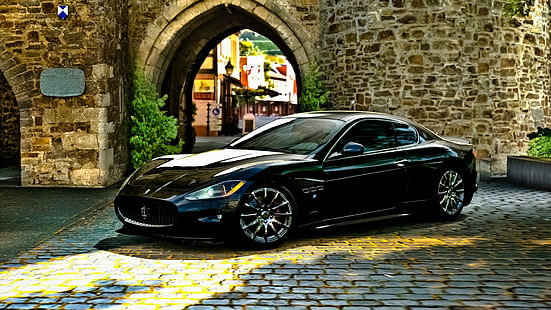 Maserati, Maserati GranTurismo, car, HD wallpaper HD wallpaper