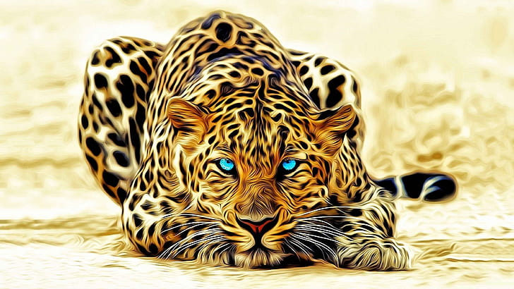 leopard 4k high resolution  for desktop  download, HD wallpaper