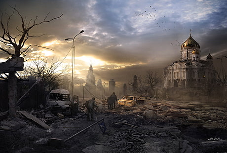Science-Fiction, postapokalyptische, Apokalypse, HD-Hintergrundbild HD wallpaper