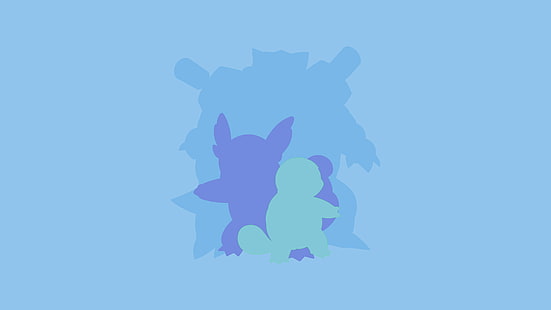 Pokémon, Blastoise (Pokémon), Squirtle (Pokémon), Wartortle (Pokémon), HD-Hintergrundbild HD wallpaper