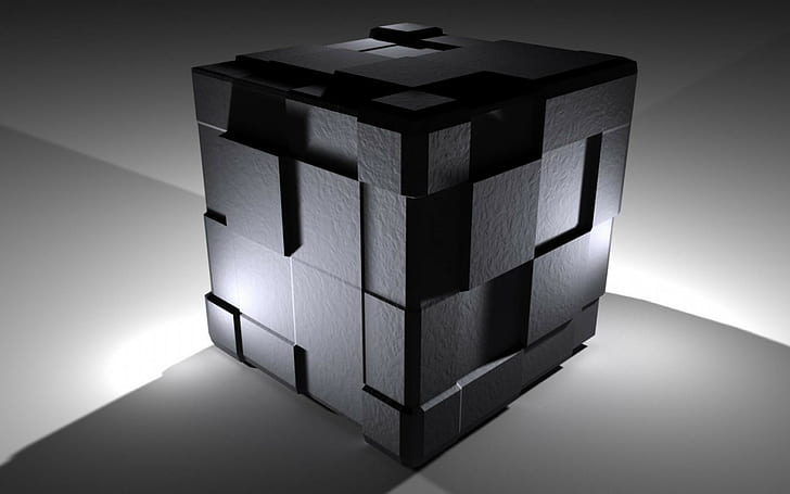 куб, HD тапет