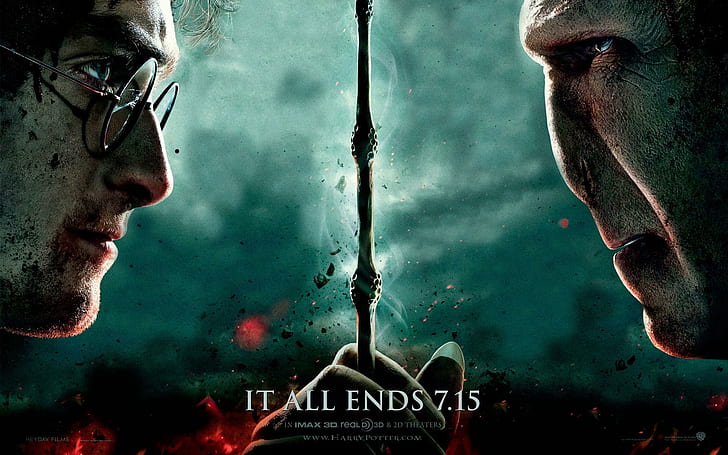Harry Potter 7 Teil 2, Harry, Potter, Teil, Filme, HD-Hintergrundbild