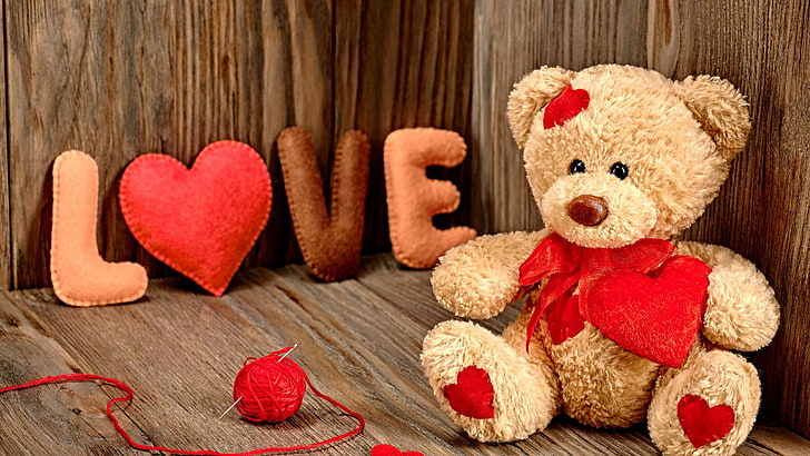teddy, romantic, plaything, toy, bear, cute, chemise, child, fluffy, gift, holiday, love, animal, fur, teddy bear, childhood, HD wallpaper
