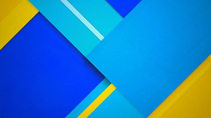 Diseño de materiales, azul, 4K, Fondo de pantalla HD | Wallpaperbetter